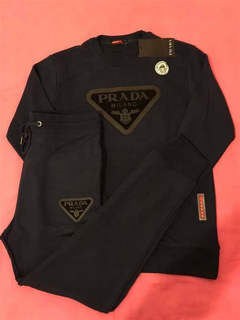 prada jumpers mens|prada tracksuit men's.